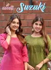 Suzuki By Aanchi Roman Shimmer Embroidered Kurtis Wholesalers In Delhi